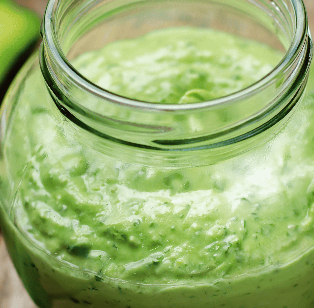 Green goddess Vinaigrette Dressing 